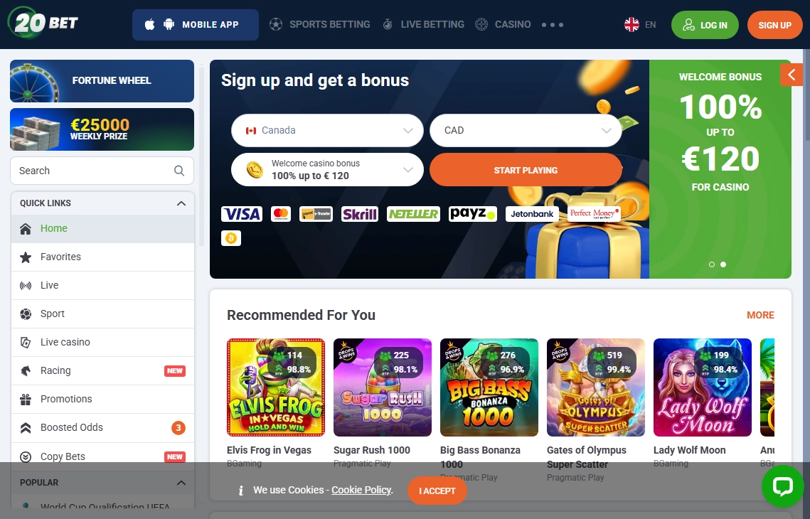20Bet Casino