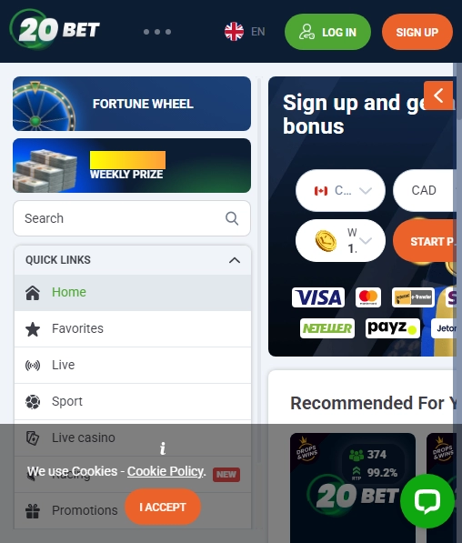 20Bet Casino